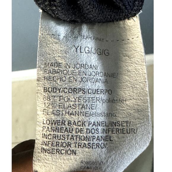 UNDER ARMOUR YOUTH LARGE BLACK LONG SLEEVE COMPRESSION SHIRT - Picture 6 of 10